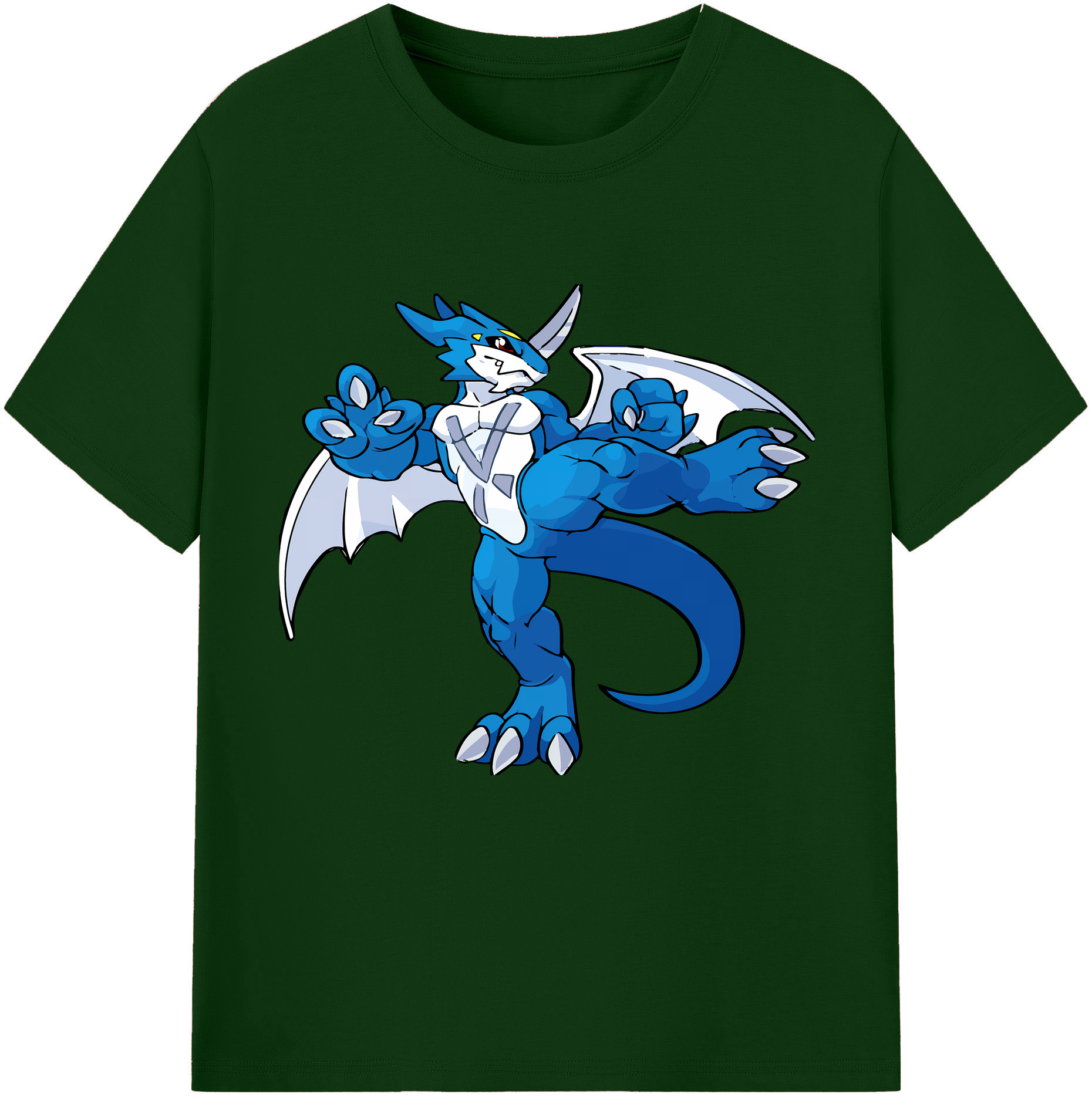 （画像用） Digimon デジタルモンスター/デジモン 綿100％半袖Tシャツ（フロントプリント）